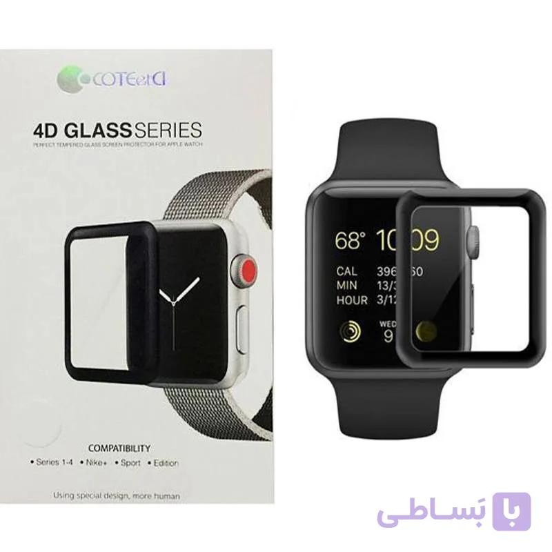 گلس 4D اپل واچ کوتتسی مدل COTEETCI 42 mm CS2211 — تصویر 1