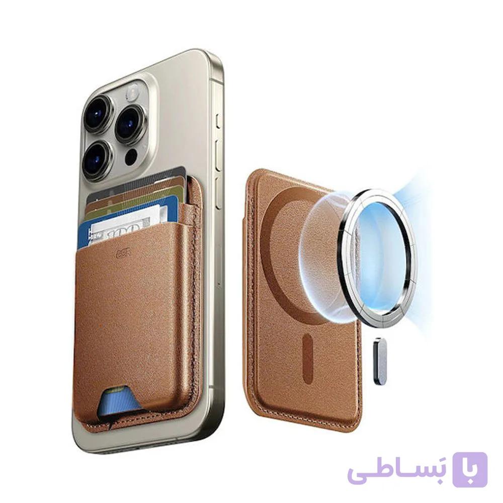 جاکارتی مگنتی چرمی ESR Magnetic Wallet Boost (HaloLock) — تصویر 1