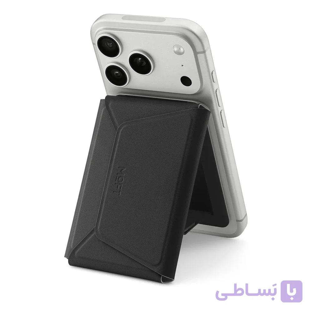 جاکارتی مگ‌سیف چندکاره و استند مافت | MOFT Snap Field MagSafe Wallet Stand — تصویر 1