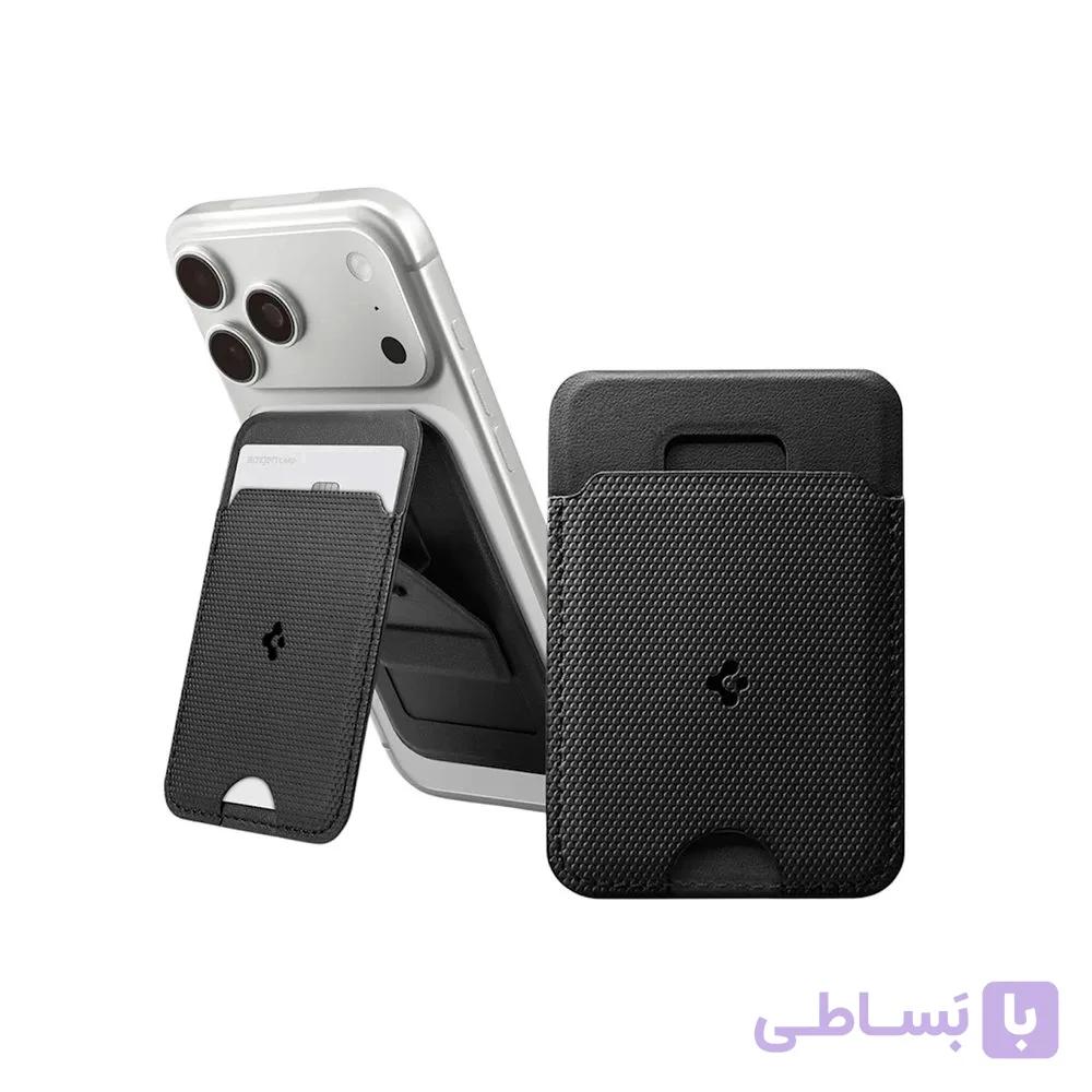 جاکارتی مگ‌سیف و استند اسپیگن مدل Spigen Slim Fold (MagFit) S314-1 — تصویر 1