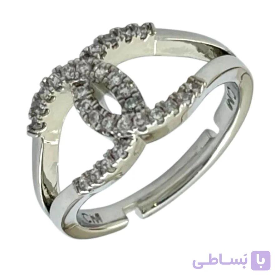 انگشتر زنانه مدل شنل کد R51701 — تصویر 1