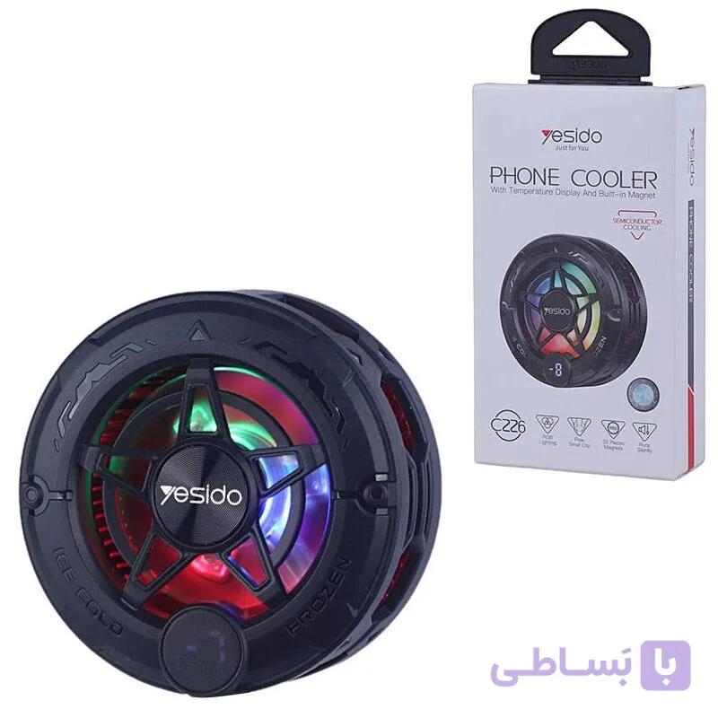 فن خنک کننده گیمینگ گوشی موبایل یسیدو YESIDO C226 — تصویر 1