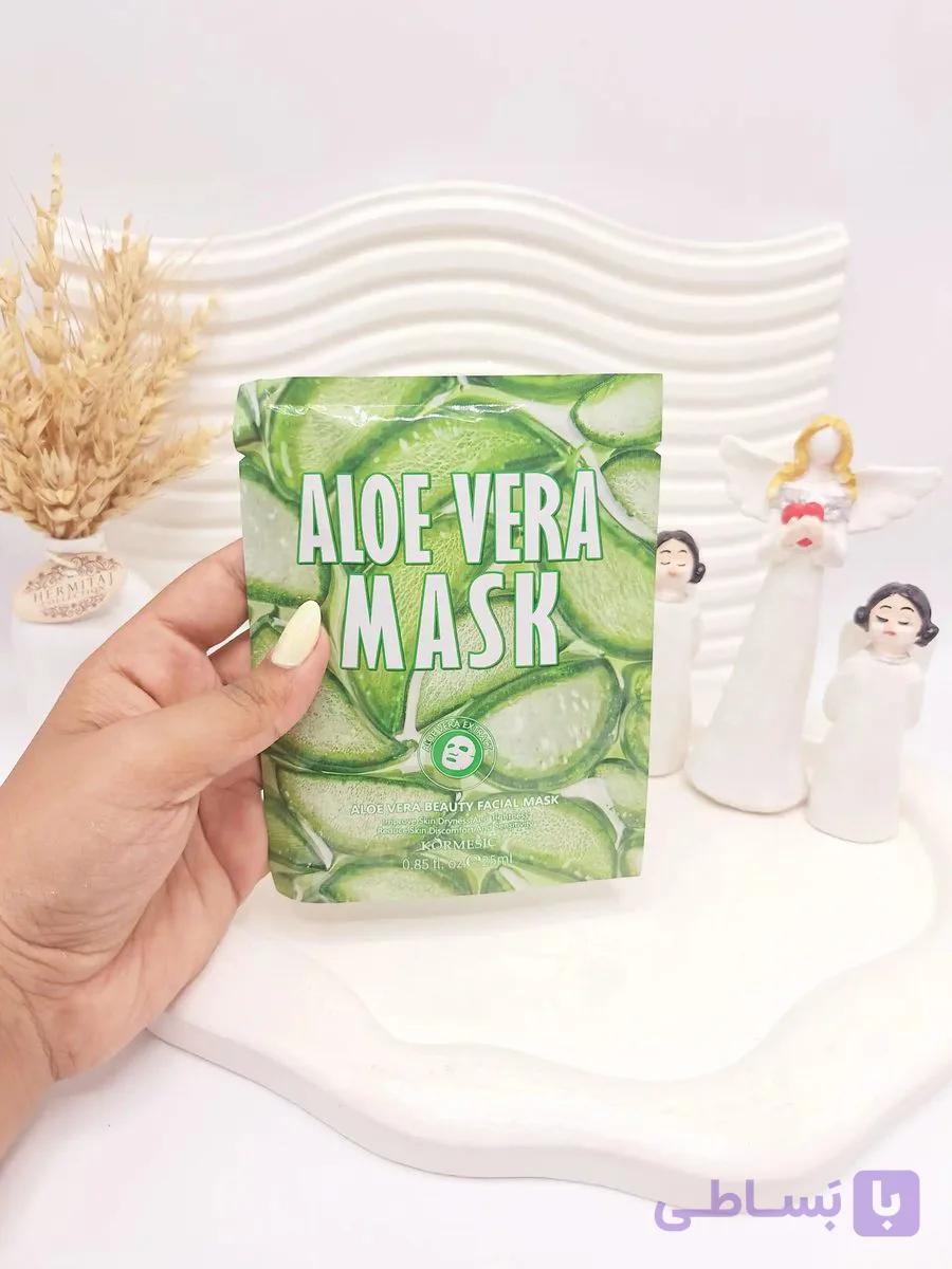 ماسک ورقه ای آلوئه ورا ALOE VERA MASK کد 4760 — تصویر 1