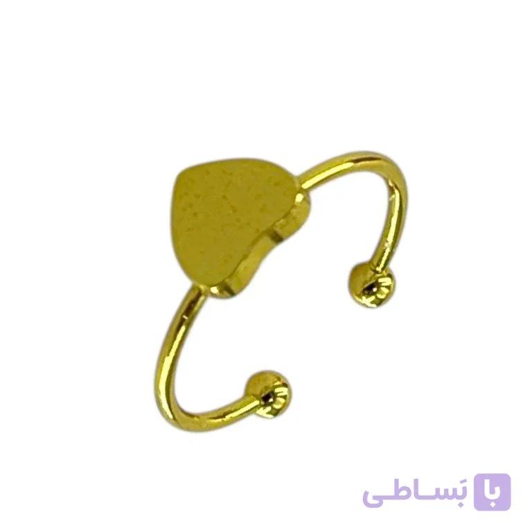 انگشتر پا و بند انگشتی زنانه مدل قلب  کد A4594 — تصویر 1