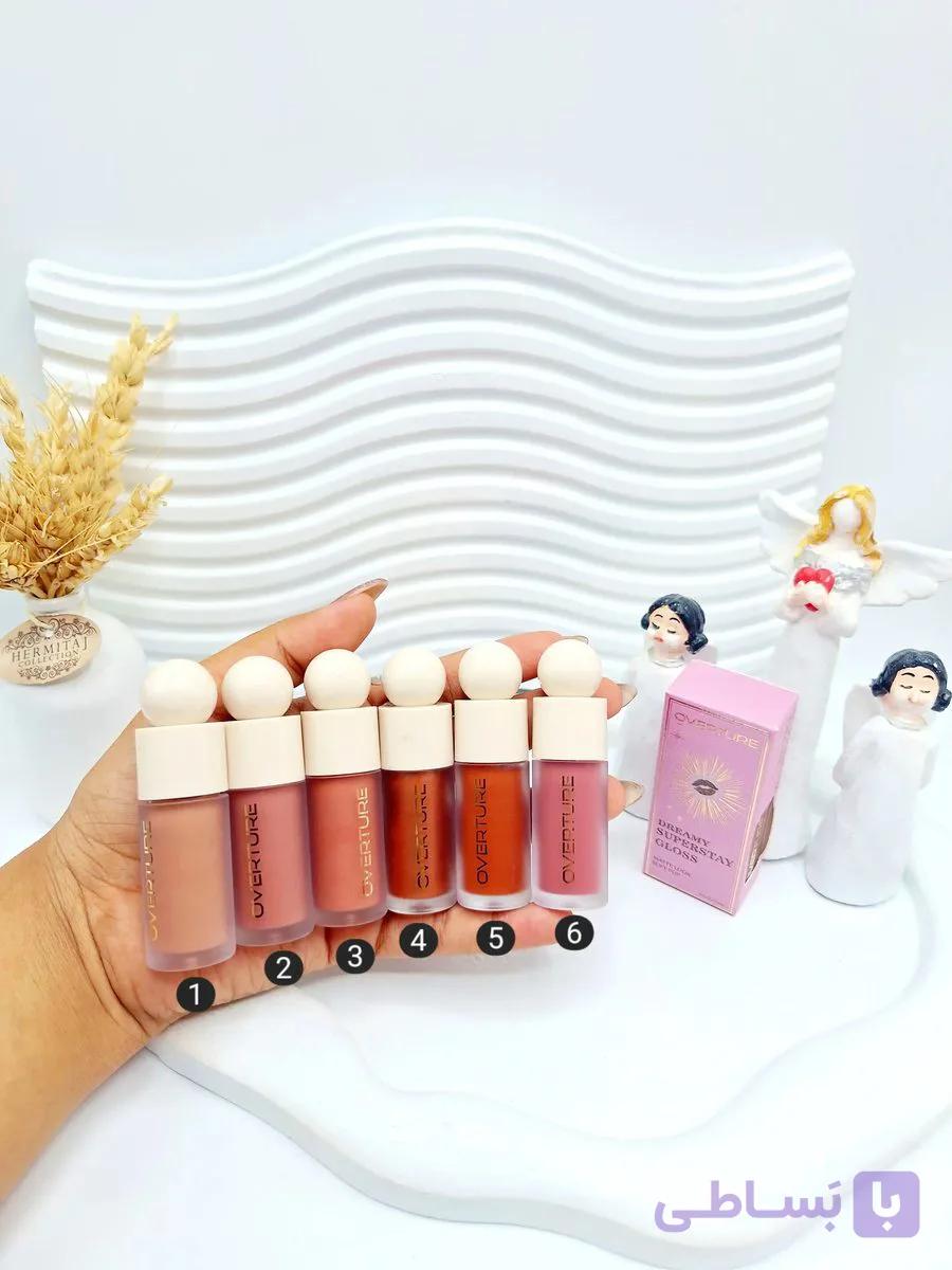 هایلایتر مایع طرح لب برند OVERTURE کد 104 — تصویر 1