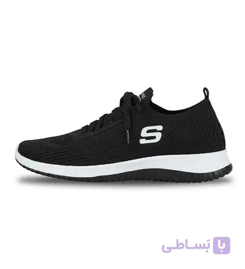کفش مردانه روزمره بافت مشکی Skechers مدل 50709