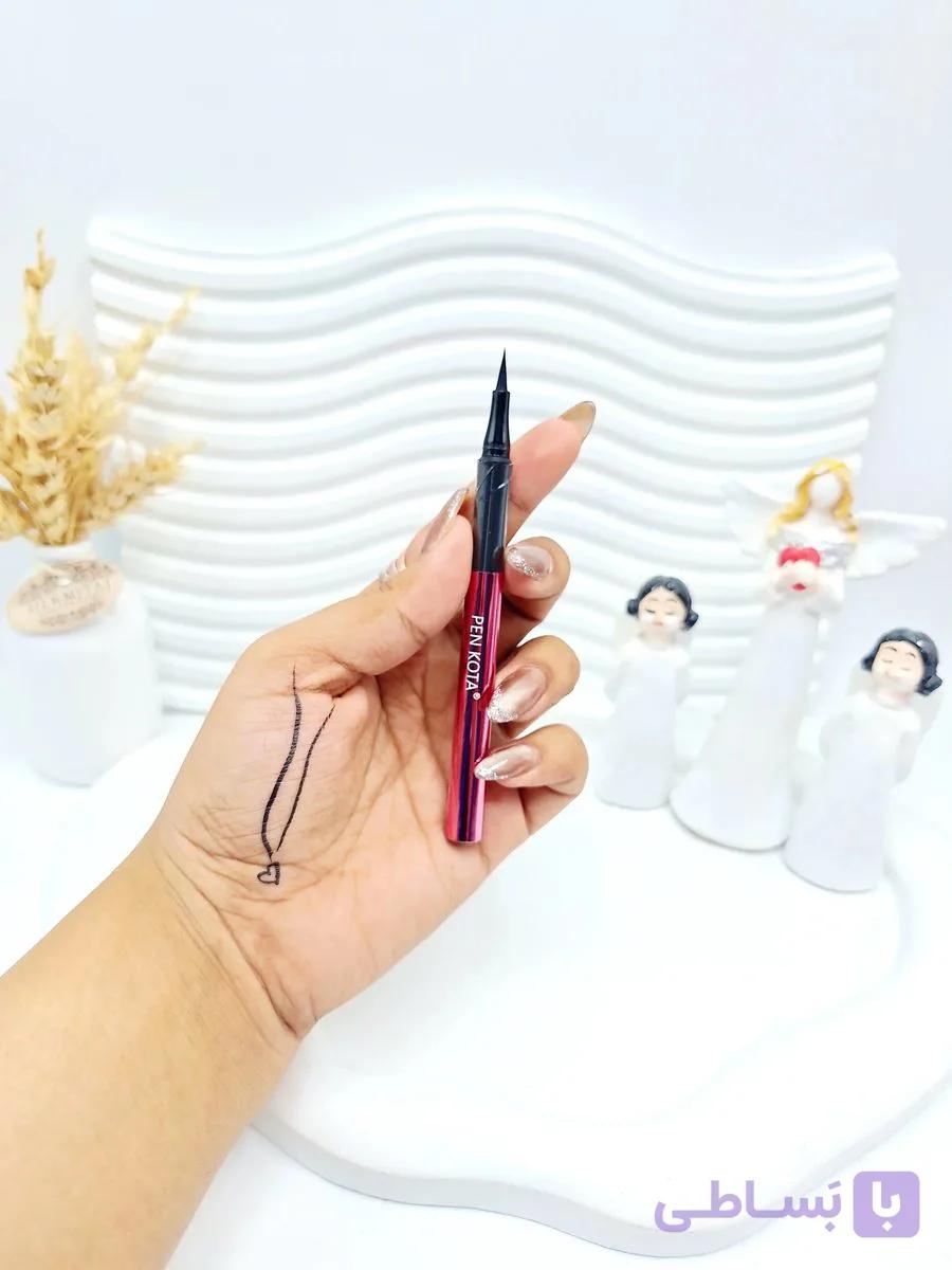 خط چشم ماژیکی پوکه صورتی برند PEN KOTA کد 1316 — تصویر 1