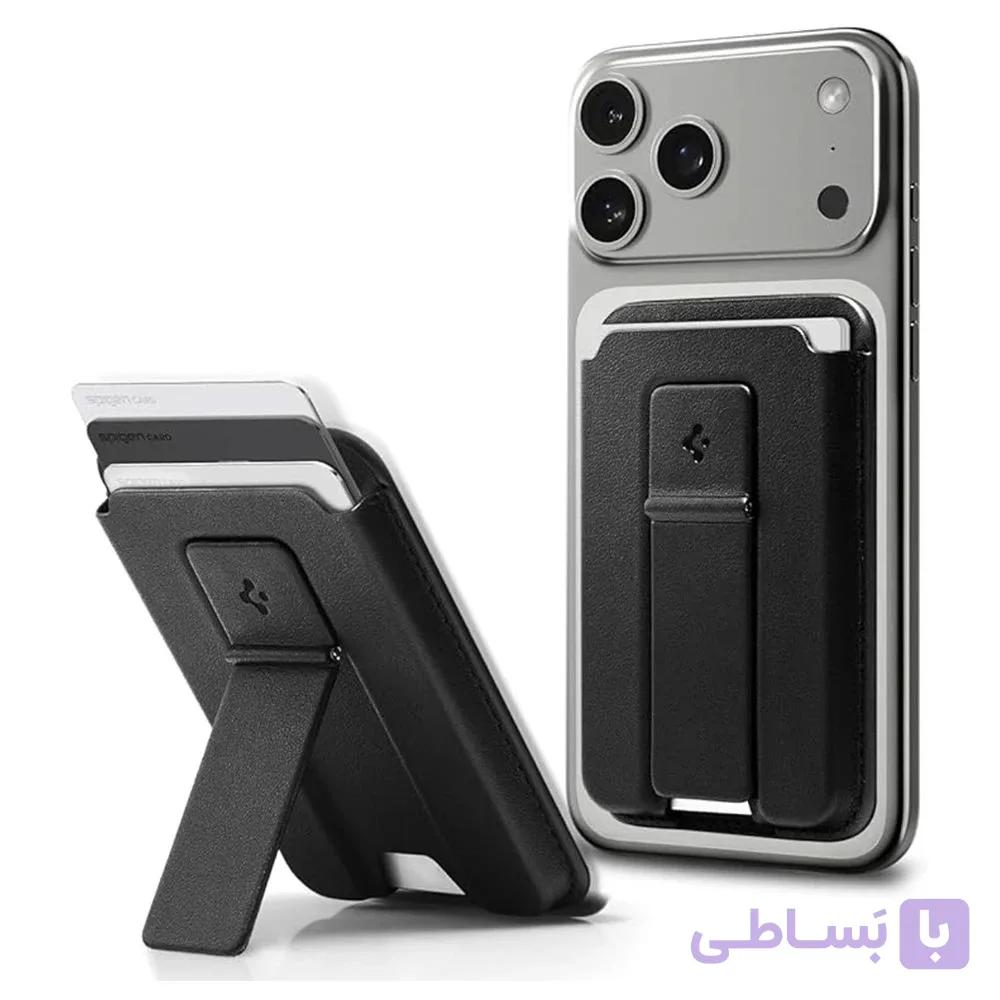 نگهدارنده کارت و استند اسپیگن مدل Smart Fold 2 (MagFit) — تصویر 1