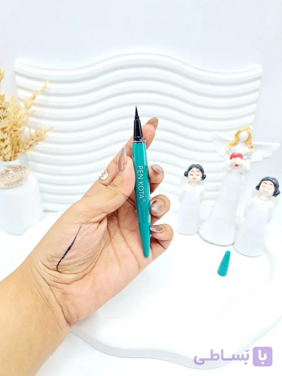 خط چشم مشکی پوکه سبز با کیفیت برند PEN KOTA کد 0180 — تصویر 1