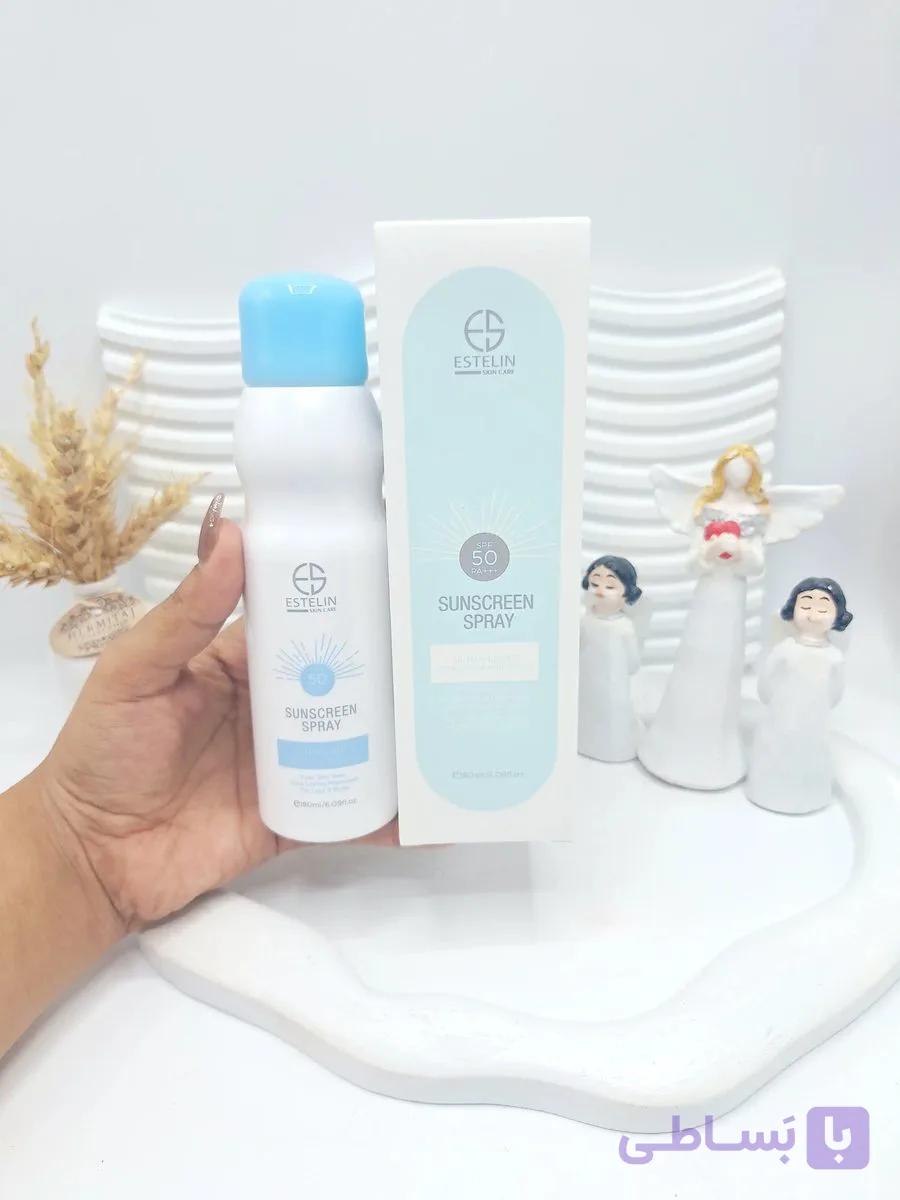 اسپری ضد آفتاب و سفید کننده SPF 50 برند استیلین اصلی کد 4572 — تصویر 1
