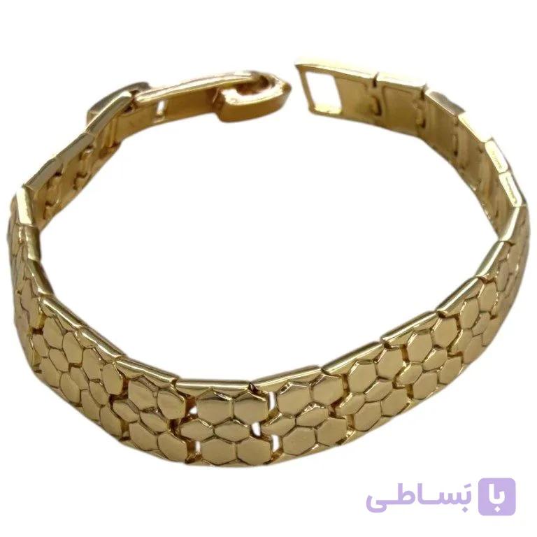 دستبند زنانه ژوپینگ زنجیزی مدل طرح مار کد B5633 — تصویر 1