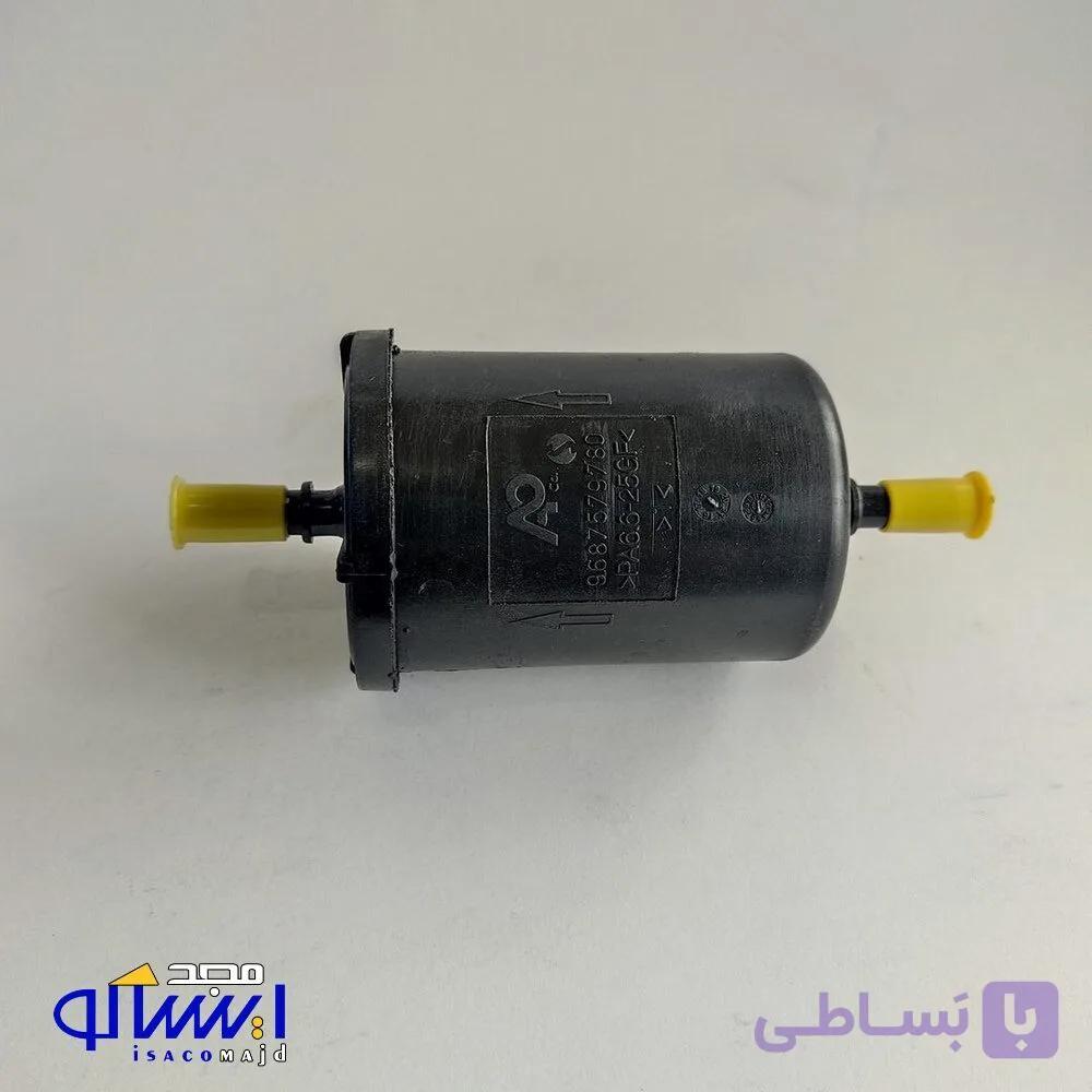 فیلتر بنزین پژو 405، پارس (پرشیا)، سمند، 206، 207، رانا، دنا شرکتی ایساکو اصل 1240100499 — تصویر 1