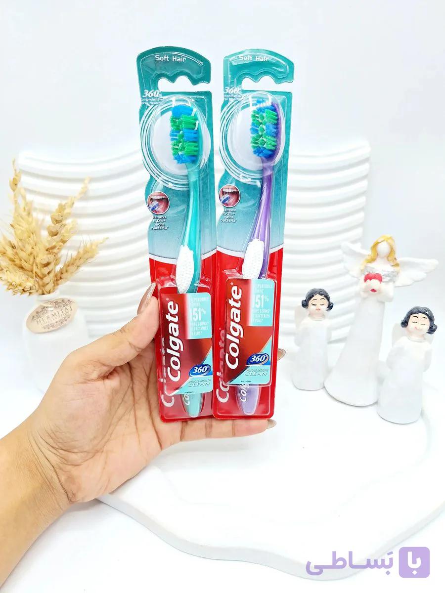 مسواک با کیفیت پر تراکم برند Colgate کد 3665 — تصویر 1