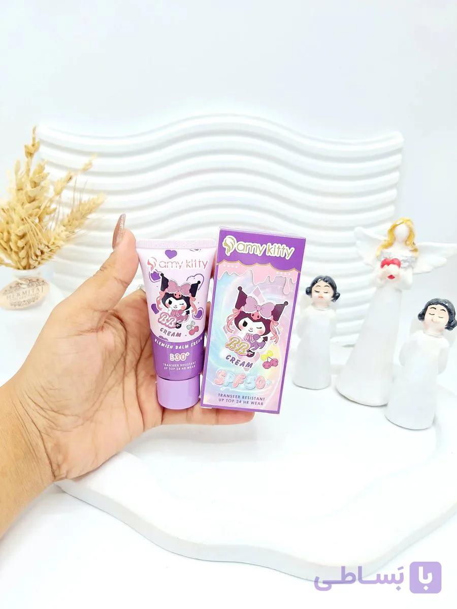 بی بی کرم SPF50 ضدآب و ماندگار 24 ساعته طرح کرومی کد 1073 — تصویر 1