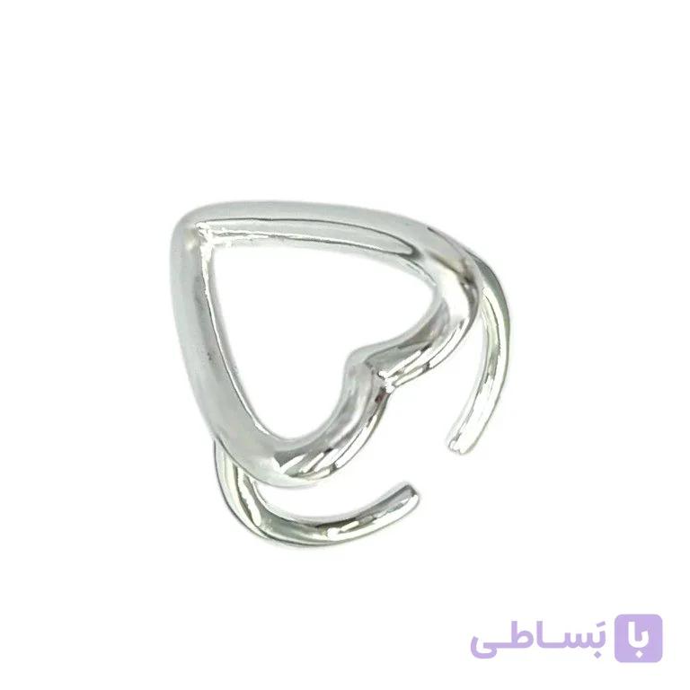 انگشتر زنانه مدل قلب کد R51880 — تصویر 1