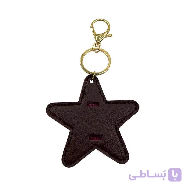 آویز کیف چارم بگ جاکلیدی جا عینکی مدل ستاره کد J4223 — تصویر 1