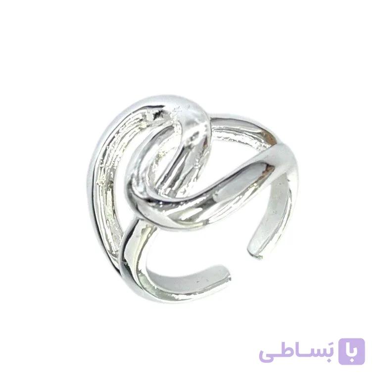 انگشتر زنانه مدل پیچی کد R51887 — تصویر 1