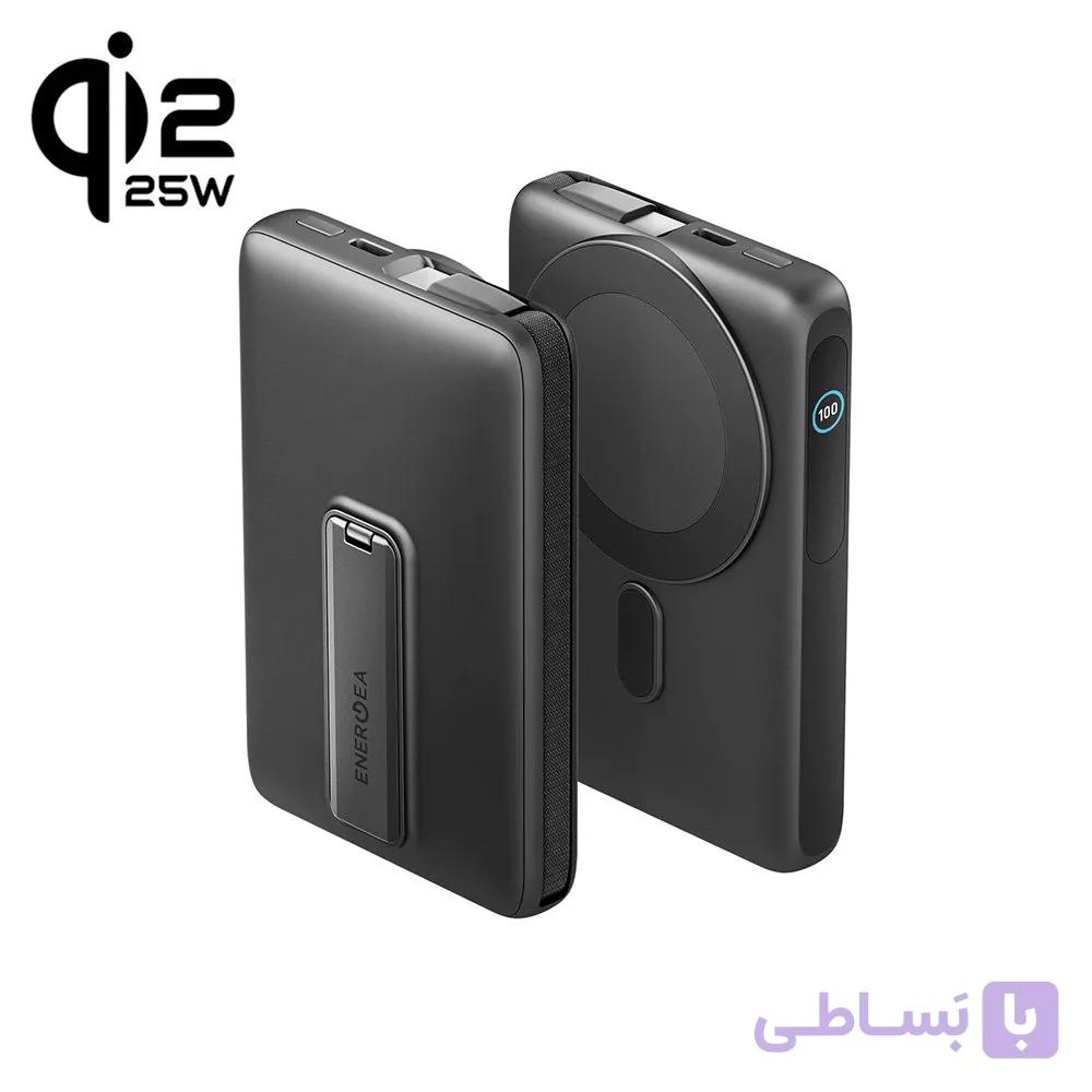 پاوربانک Qi2.2 25W انرژیا | Energea MagPac Ultra 35W 10000mAh — تصویر 1