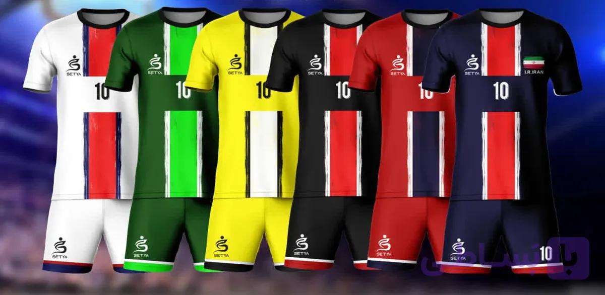 ست ورزشی مدل PARIS | طرح اختصاصی برند SETYA SPORT