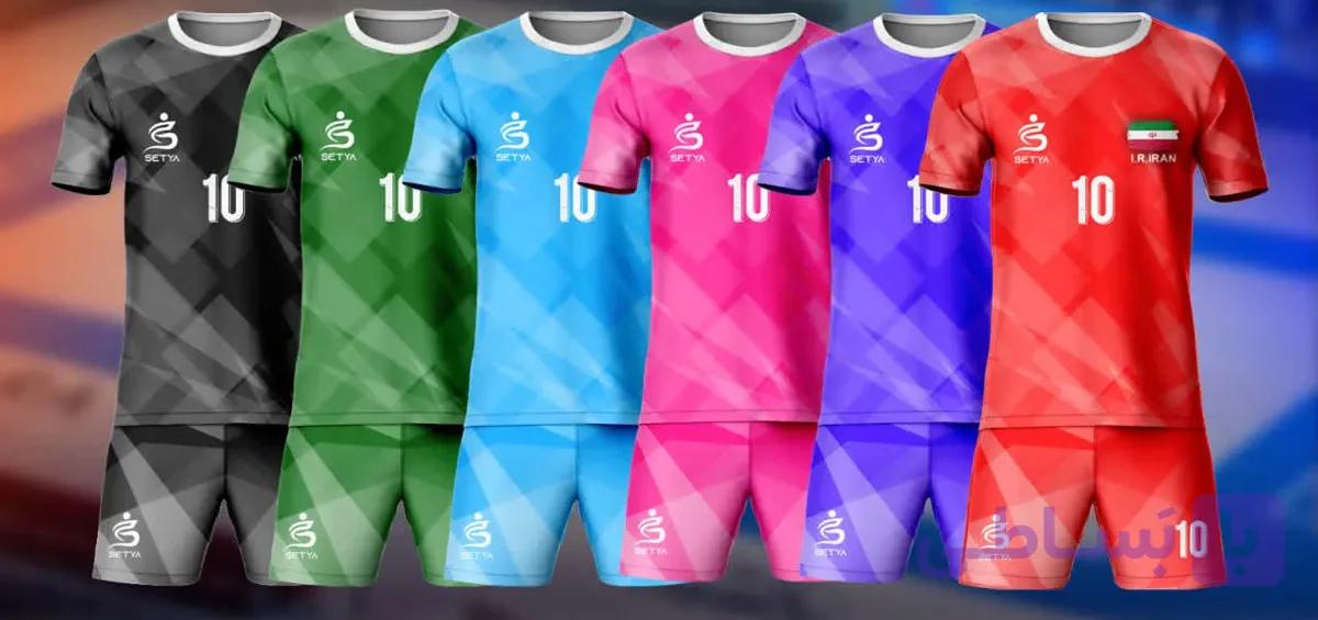 ست ورزشی مدل ZEUS | طرح اختصاصی برند SETYA SPORT