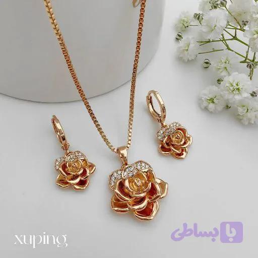 نیمست ژوپینگ بدون زنجیر طرح گل