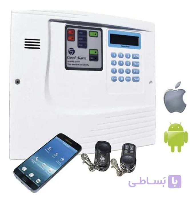 دستگاه دزدگیر سیمکارتی گودآلارم good alarm مدلGM1۶۰A دارای شنود و20 حافظه