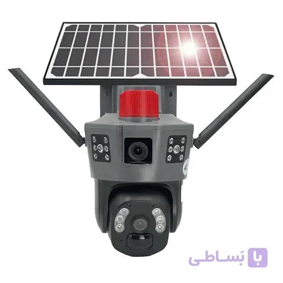 دوربین سولار سیمکارتی 2 لنز پنل خورشیدی OKAM-proمدل wps005