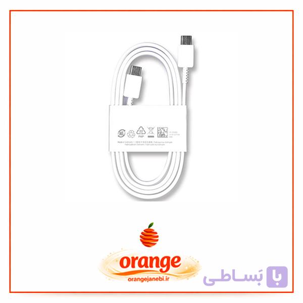 کابل شارژ 2سر تایپC سامسونگ(Samsung) مدل S22 – های کپی — تصویر 1