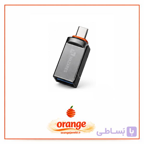مبدل OTG مازارس(Mazares) Type-C مدل OT-44 — تصویر 1