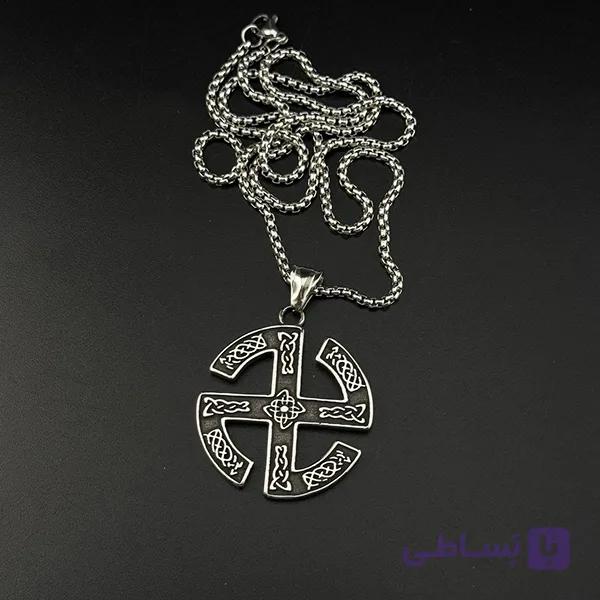 گردنبند دایره‌ای طرح گره سلتی — تصویر 1