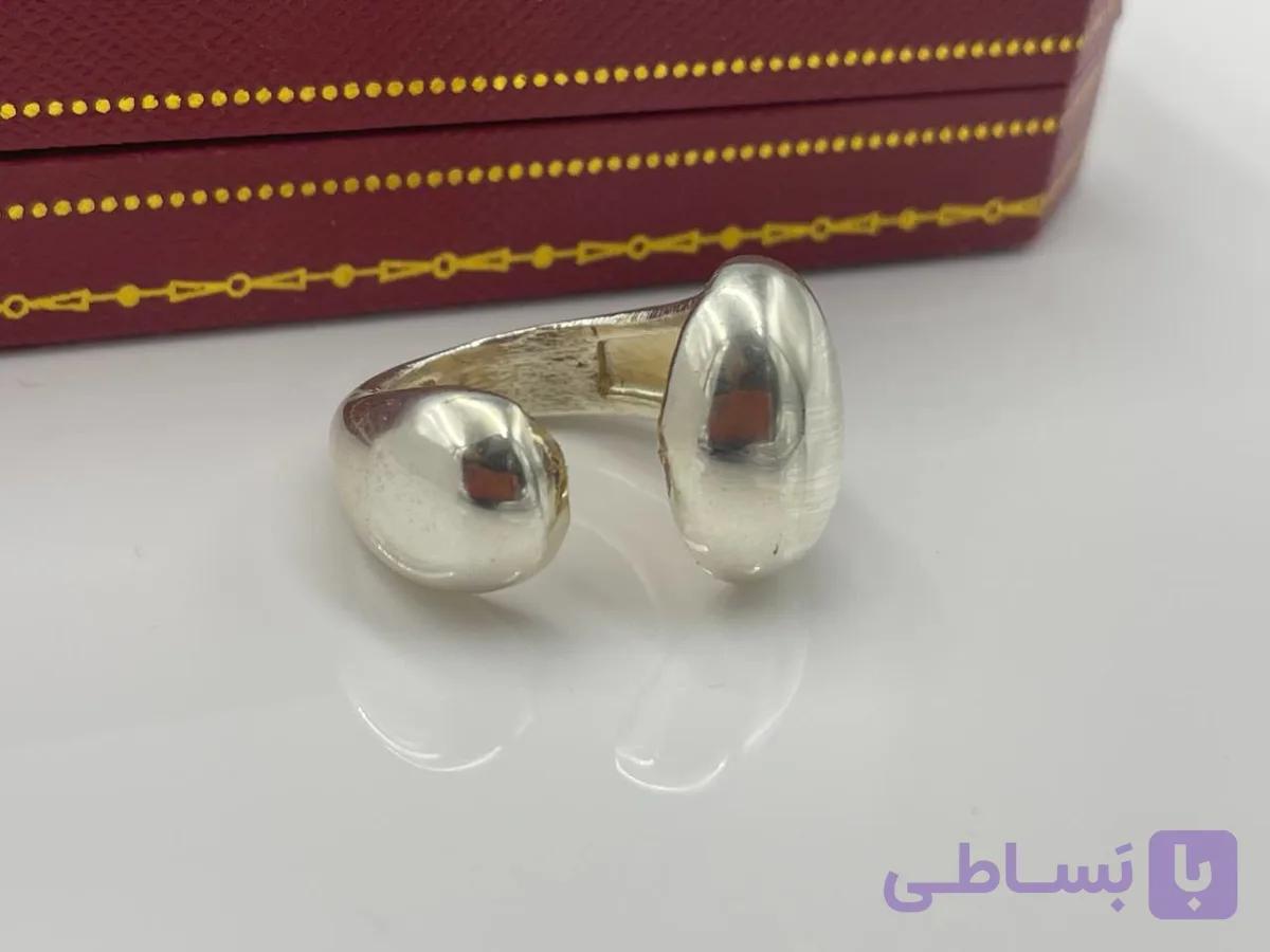 انگشتر مینیمال طرح کروسان — تصویر 1