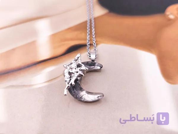 گردنبند ماه دخترانه | ترند پینترستی — تصویر 1