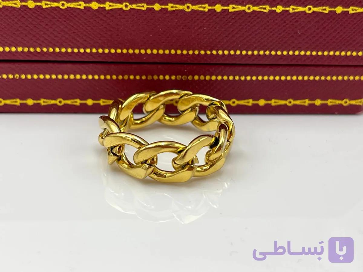 رینگ کارتیر طلایی