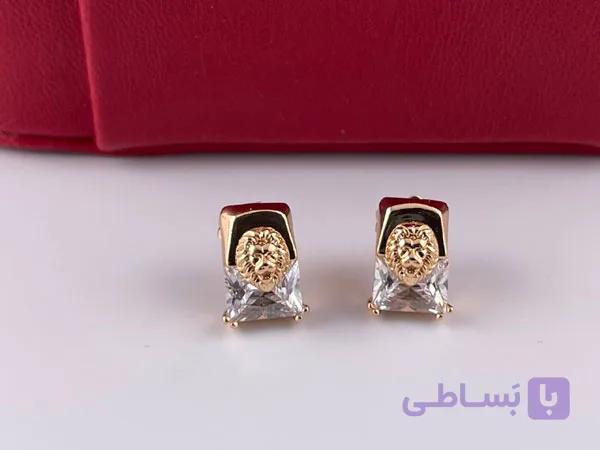 گوشواره ژوپینگ طرح شیر — تصویر 1