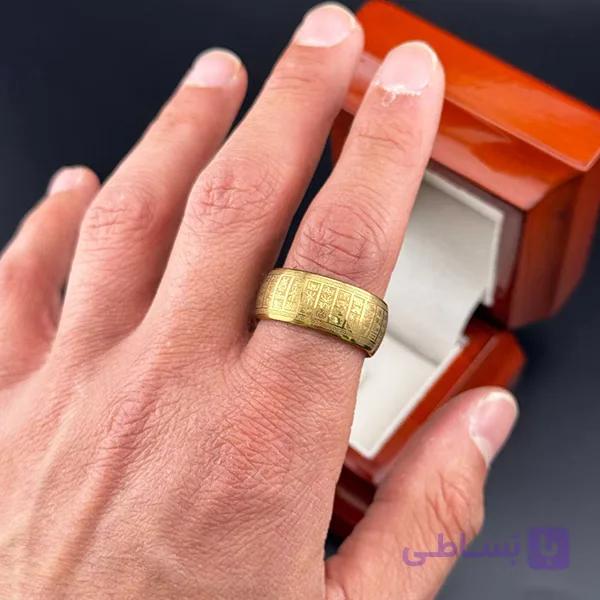 رینگ مردانه آیین سامورایی — تصویر 1