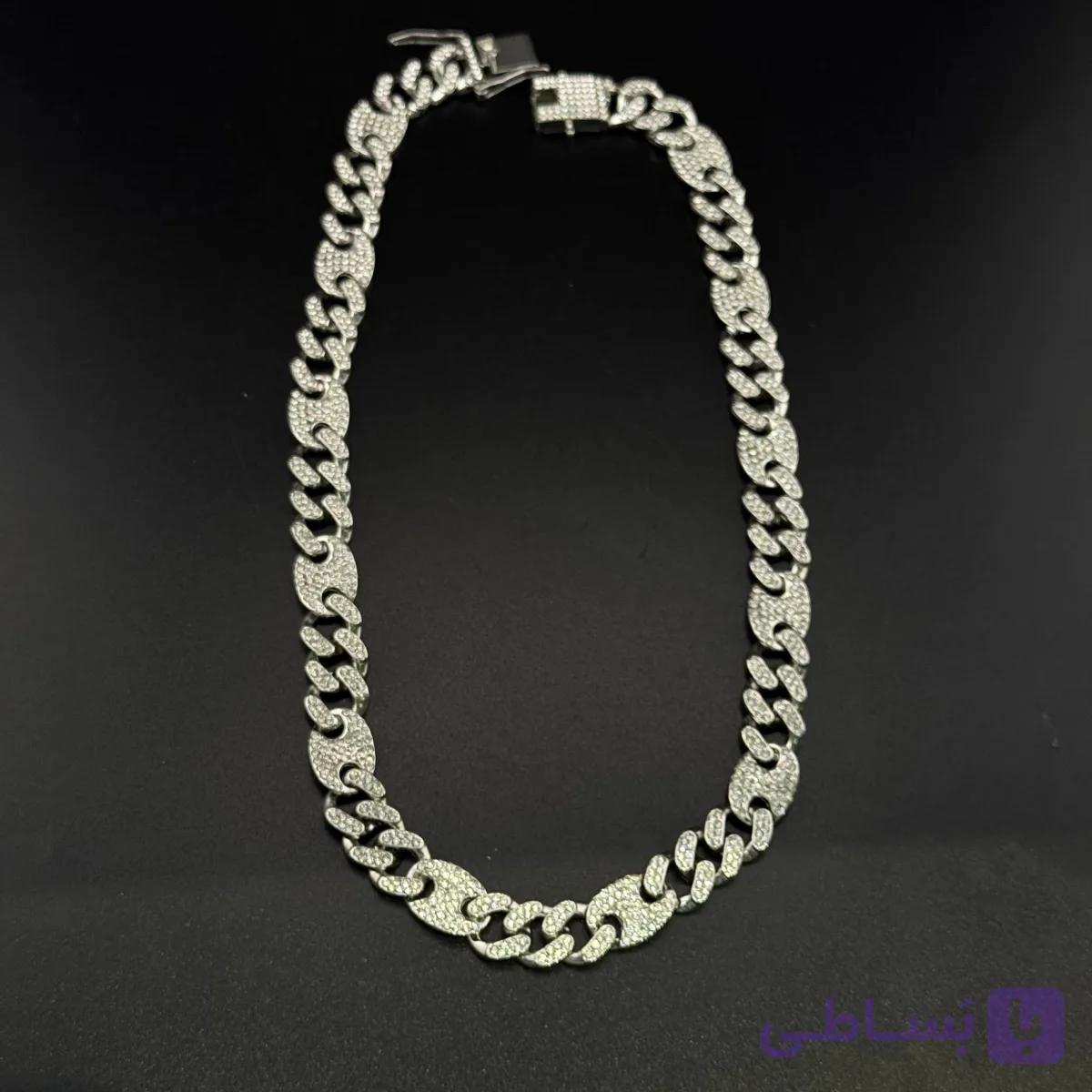 گردنبند فول نگین مارینر پفی (Mariner Link) — تصویر 1