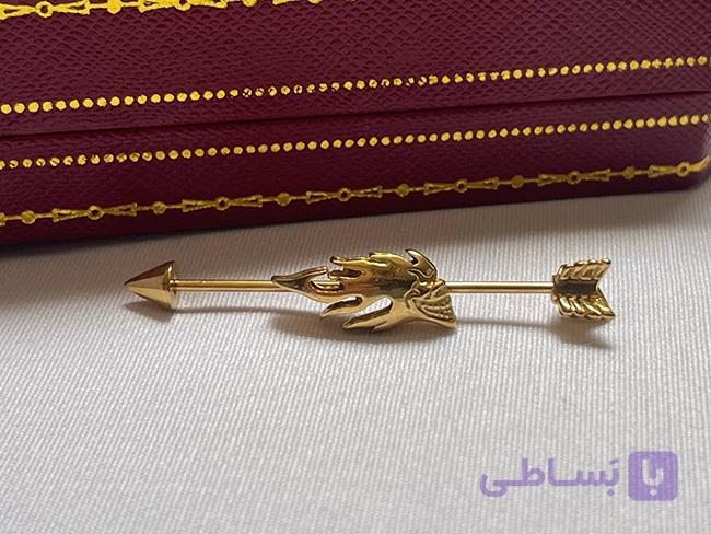 پیرسینگ محوری گوش طرح جوکر — تصویر 1