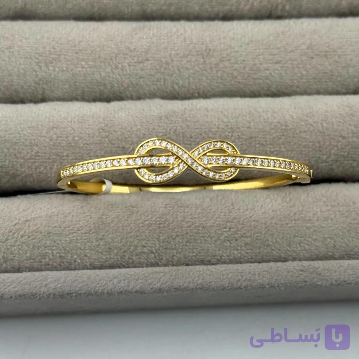 دستبند لوکس طرح بی نهایت — تصویر 1