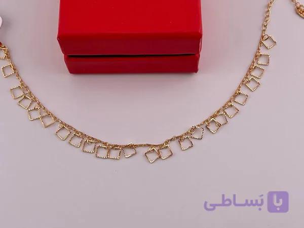 پابند شیک آویز مربعی — تصویر 1
