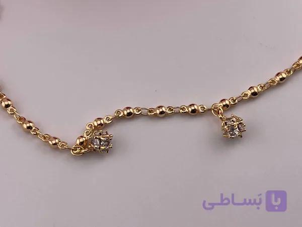 پابند اسپرت شیک آویز نگین دار — تصویر 1