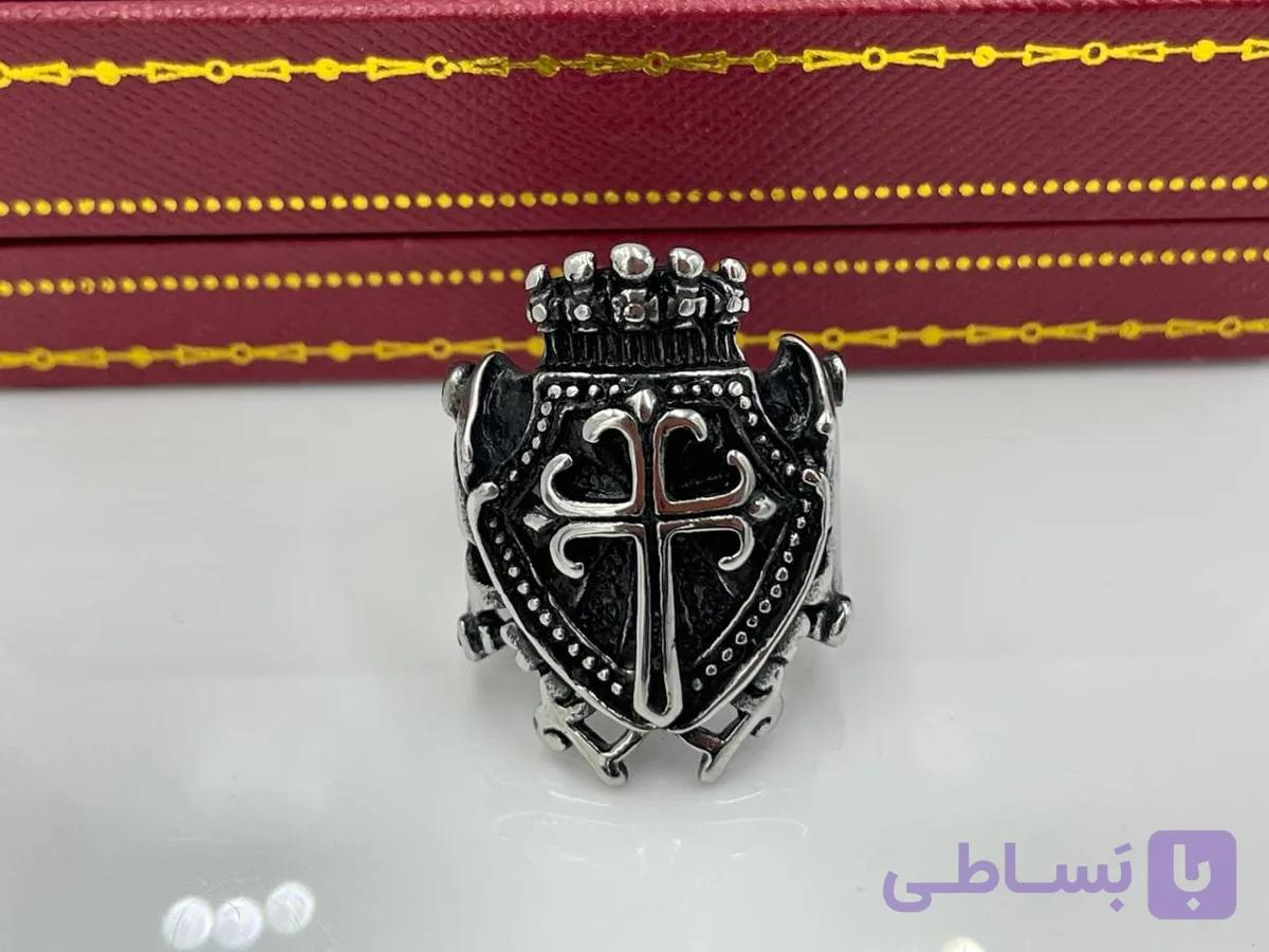 انگشتر طرح خاص سیاه قلم — تصویر 1