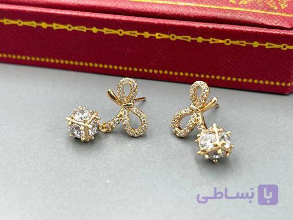 گوشواره طرح بی نهایت ژوپینگ — تصویر 1