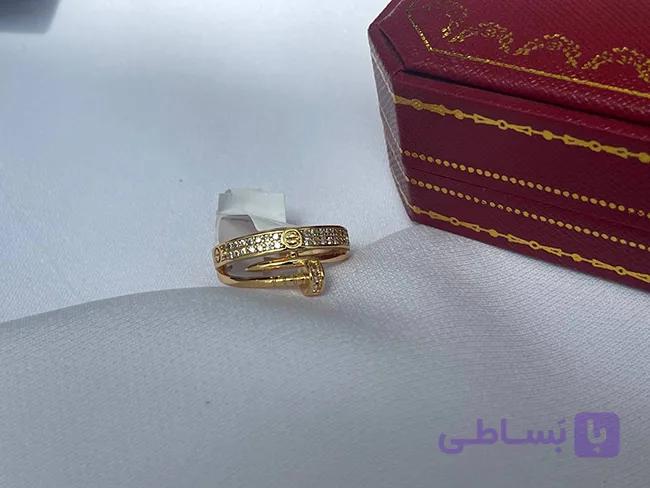 انگشتر میخی زنانه کارتیر