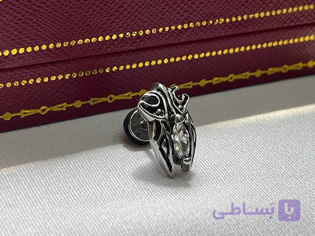 پیرسینگ گوش گنگ تمام استیل — تصویر 1