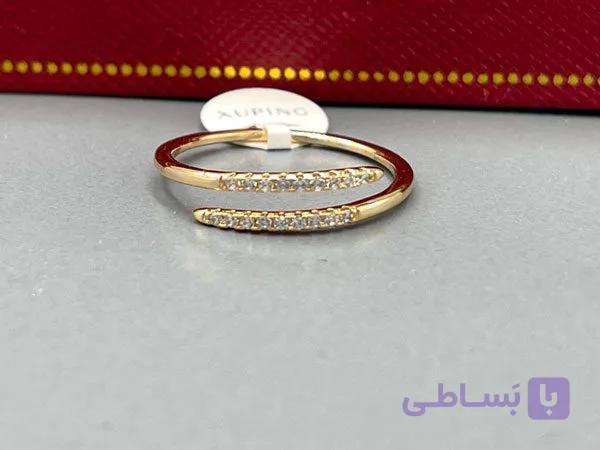 انگشتر میخی ساده ژوپینگ — تصویر 1