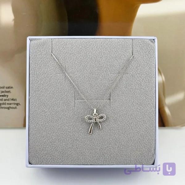 گردنبند پاپیون ژوپینگ کد 1044 — تصویر 1