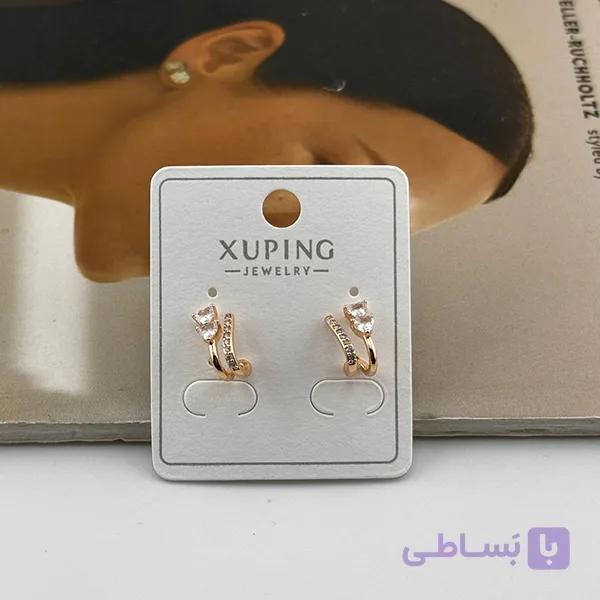 گوشواره ژوپینگ کریستالی درخشان