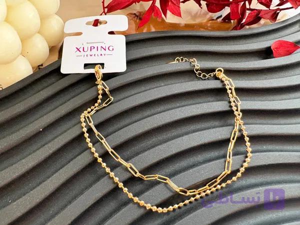 گردنبند تیفانی ژوپینگ دو لاین — تصویر 1