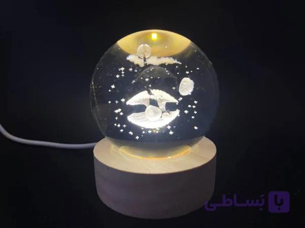 گوی صدف دریایی و ماه — تصویر 1
