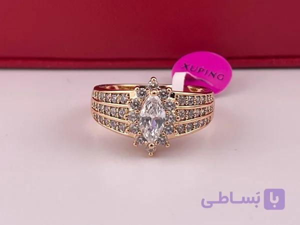 انگشتر ژوپینگ خورشید نگینی — تصویر 1